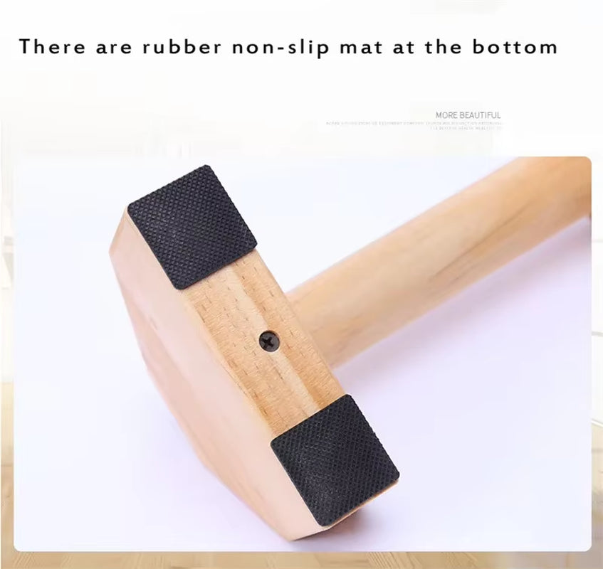 Wood Fitness Equipments Push-Ups Stands Length 40Cm or 25Cm Fitness Exercise H Shaped Wooden Calisthenics Handstand Support
